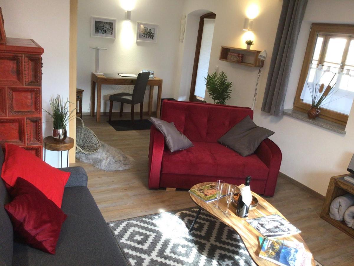 Ferienwohnung Lederhose Bischofswiesen Exterior photo