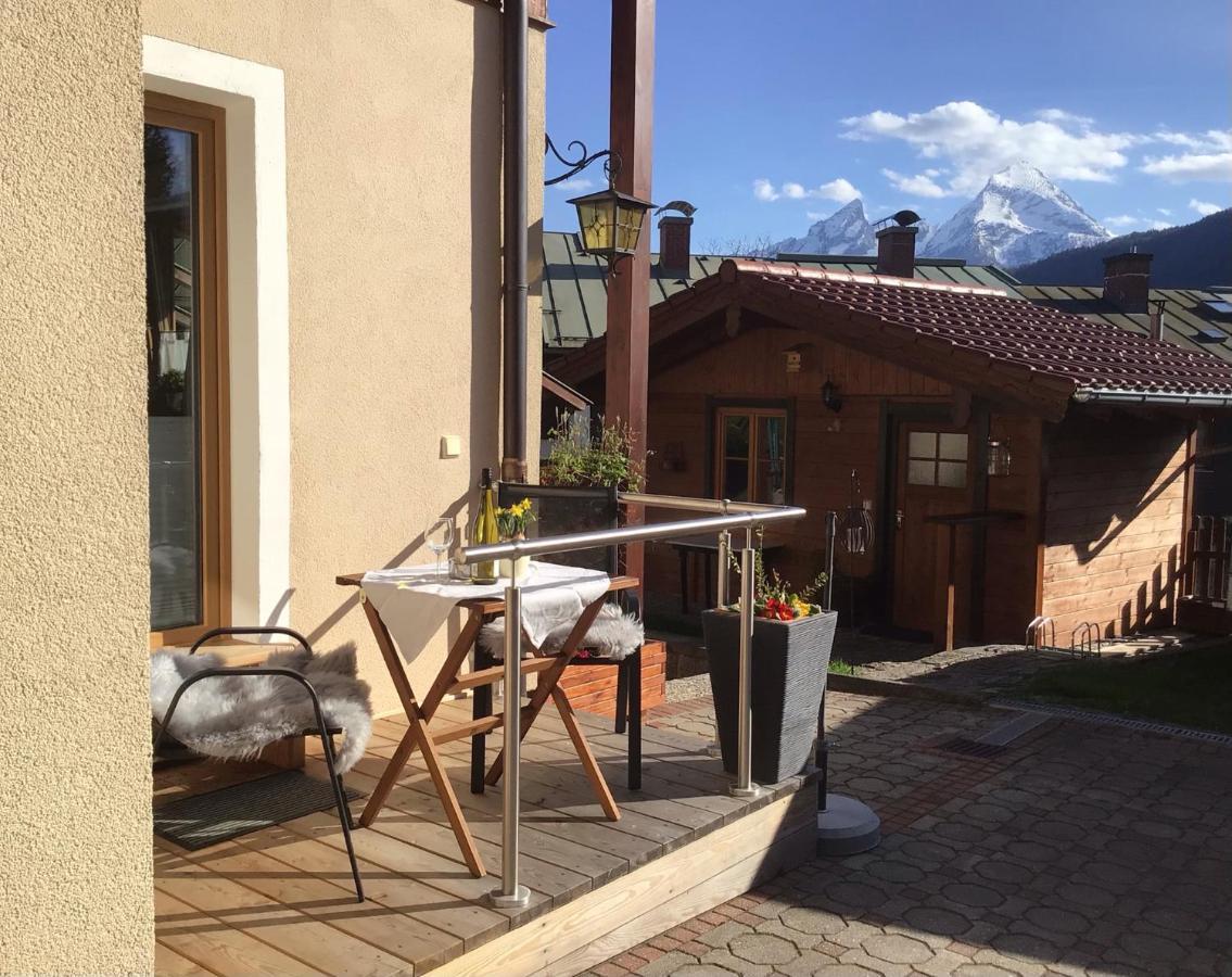 Ferienwohnung Lederhose Bischofswiesen Exterior photo